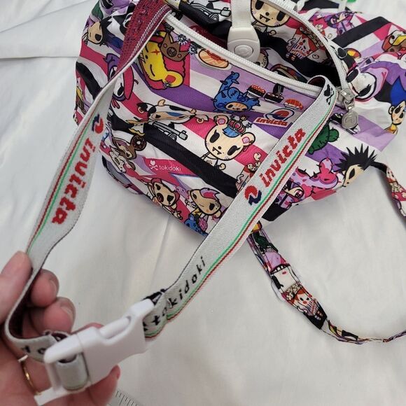 INVICTA x TOKIDOKI manga kawaii super rare minisac drawstring‎ backpack bag - Picture 13 of 15